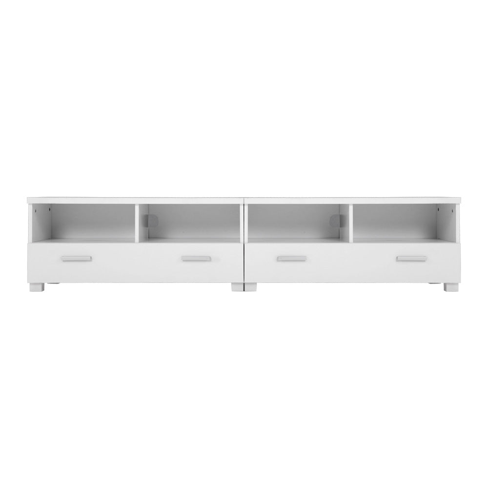Artiss TV Stand Entertainment Unit with Drawers - White
