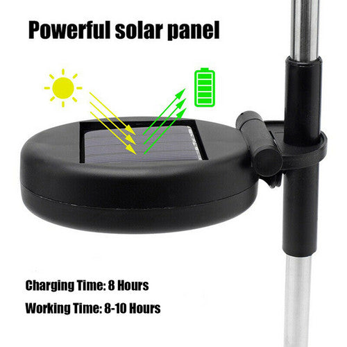 6PCS 150LED Solar Firework String Lights Garden Fairy Light Outdoor Path Lawn Lamp