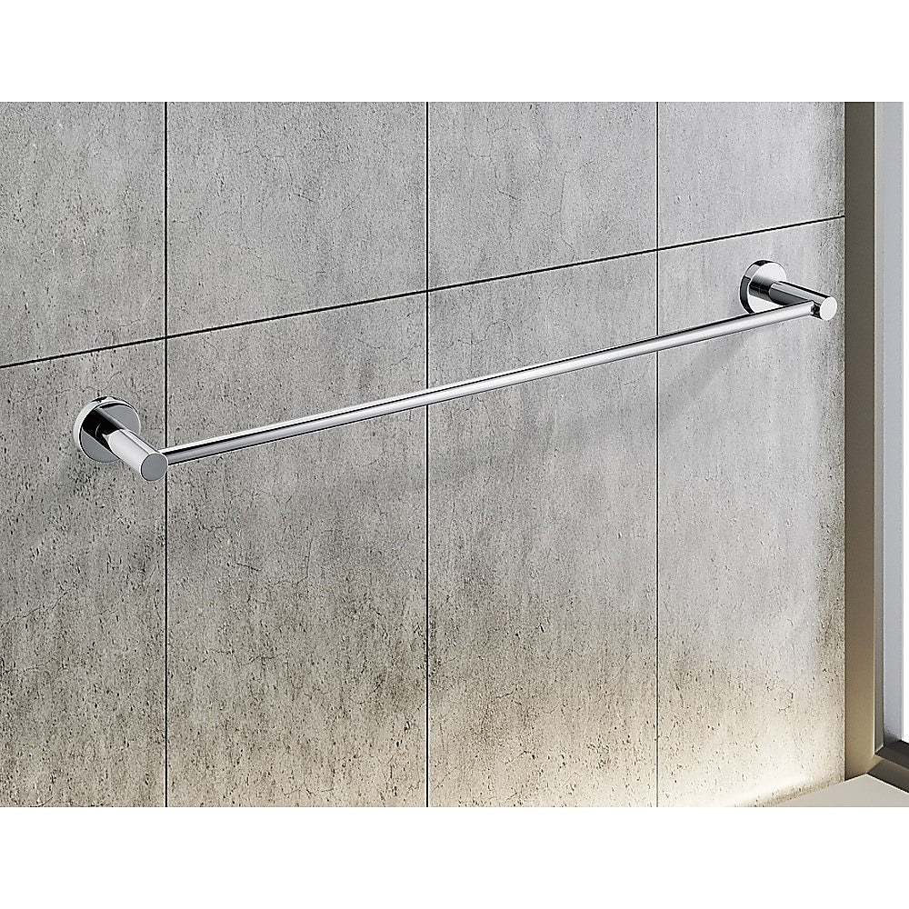 Classic Chrome Towel Bar Rail Bathroom
