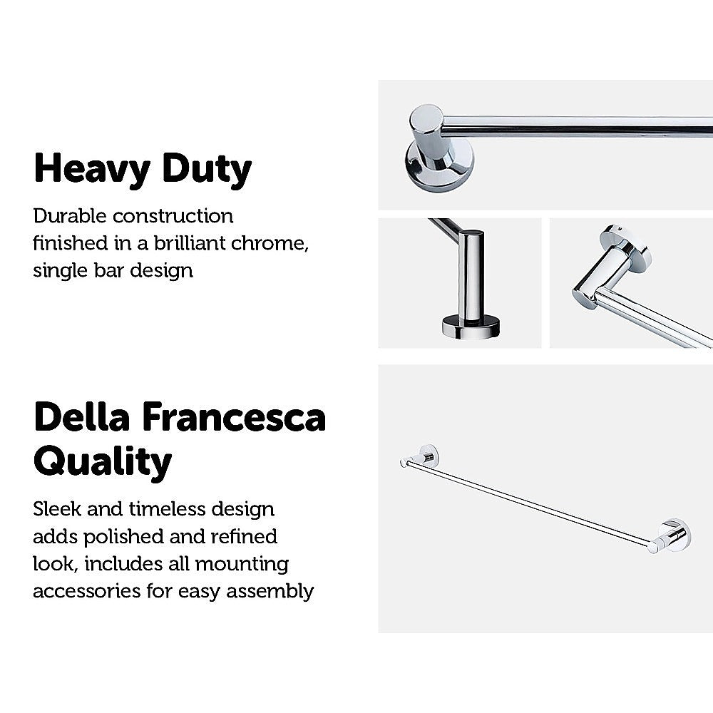 Classic Chrome Towel Bar Rail Bathroom