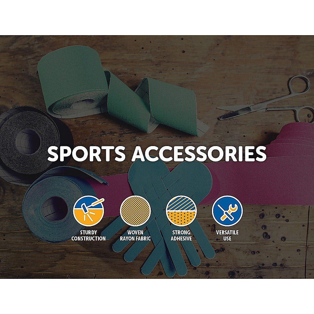 Premium Rigid Sports Strapping Tape - 3 Rolls of 38mm X 13.7M