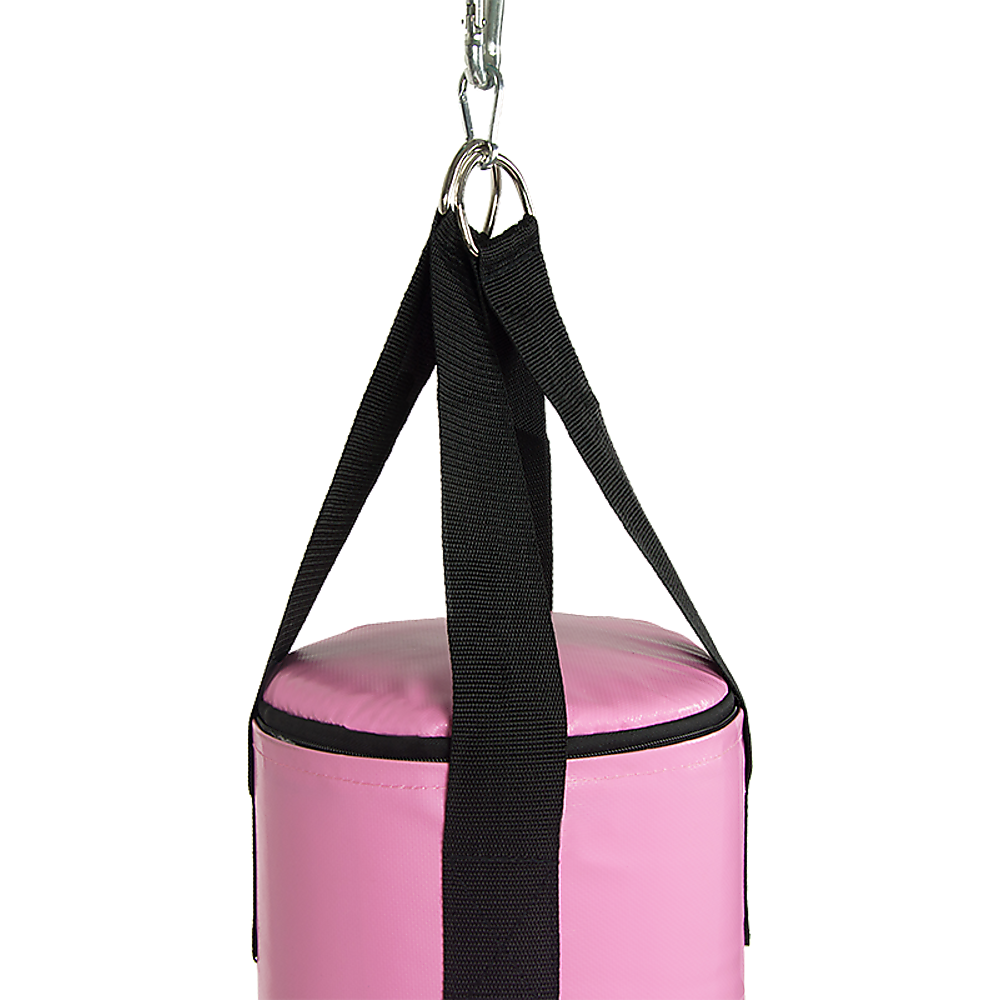 70lb Red Heavy Bag Kit Punching Boxing Bag Gloves Hand Wraps