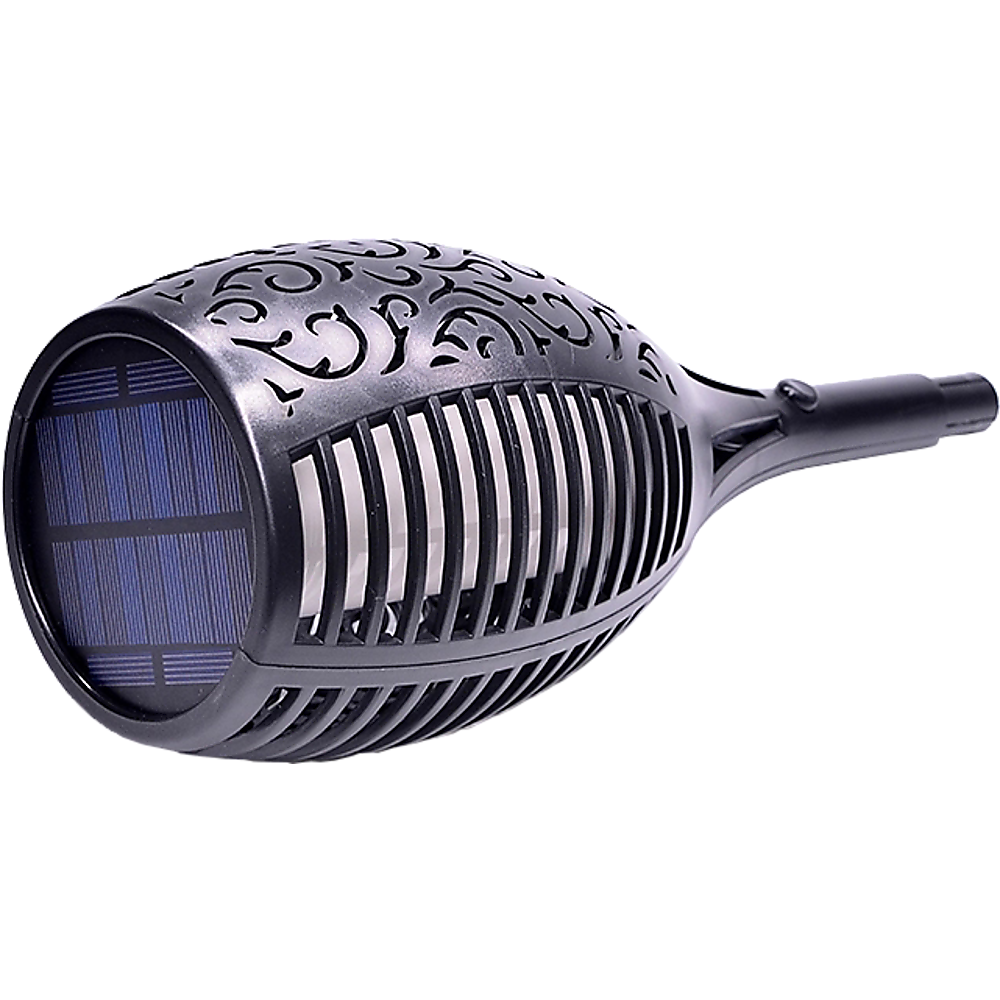 10 Pack Solar Torch Lights 96 LED Flickering Lighting Dancing Flame Garden Lamp