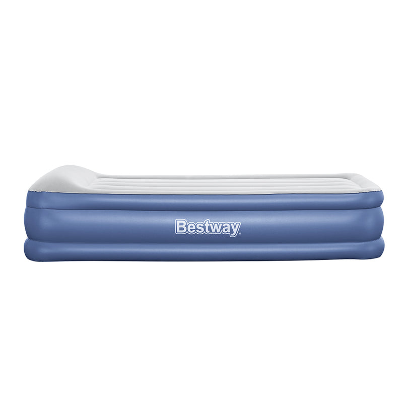 Bestway Air Mattress Single Inflatable Bed 46cm Airbed Blue