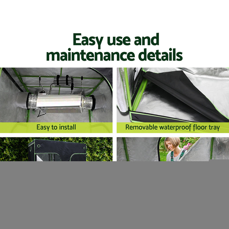 Greenfingers Grow Tent Light Kit 240x120x200CM 2200W LED Full Spectrum