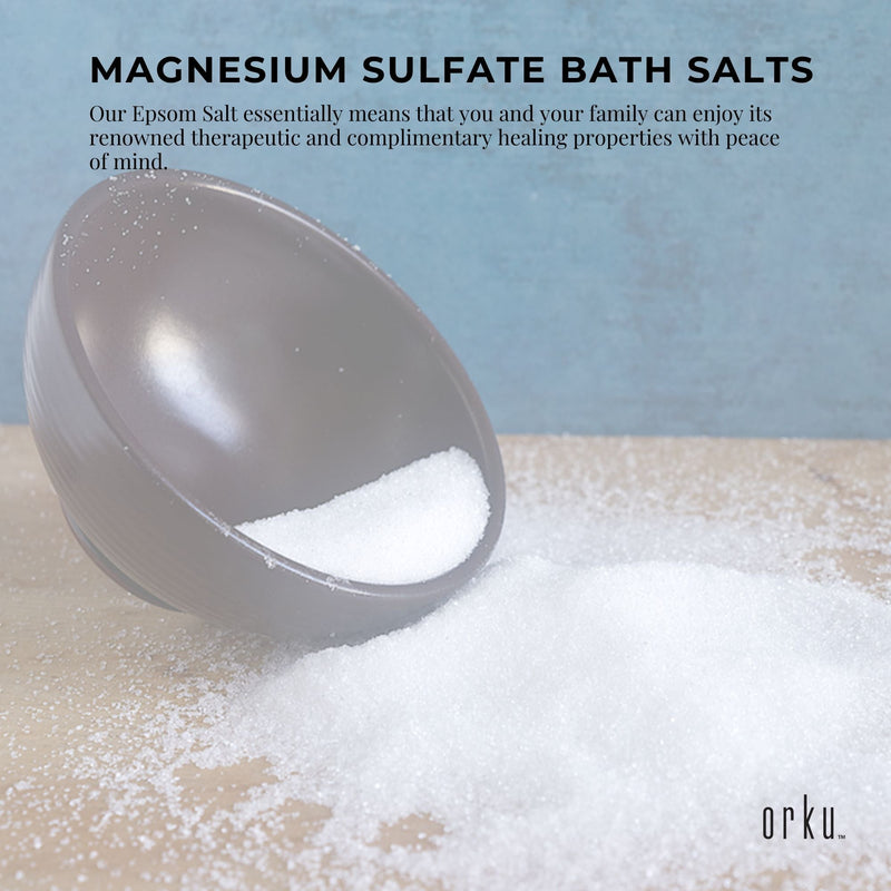 2kg USP Epsom Salt Pharmaceutical Grade - Magnesium Sulfate Body Bath Salts