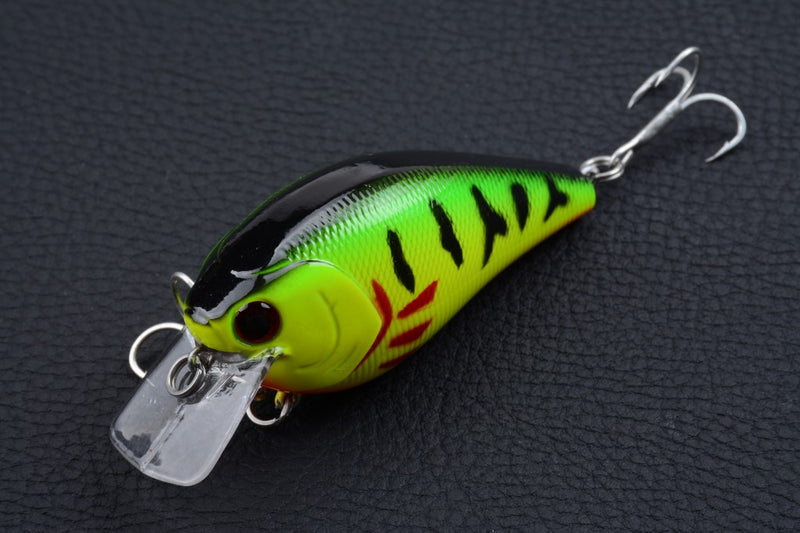 6x 8cm Popper Crank Bait Fishing Lure Lures Surface Tackle Saltwater