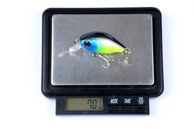 4x 5.5cm Popper Crank Bait Fishing Lure Lures Surface Tackle Saltwater