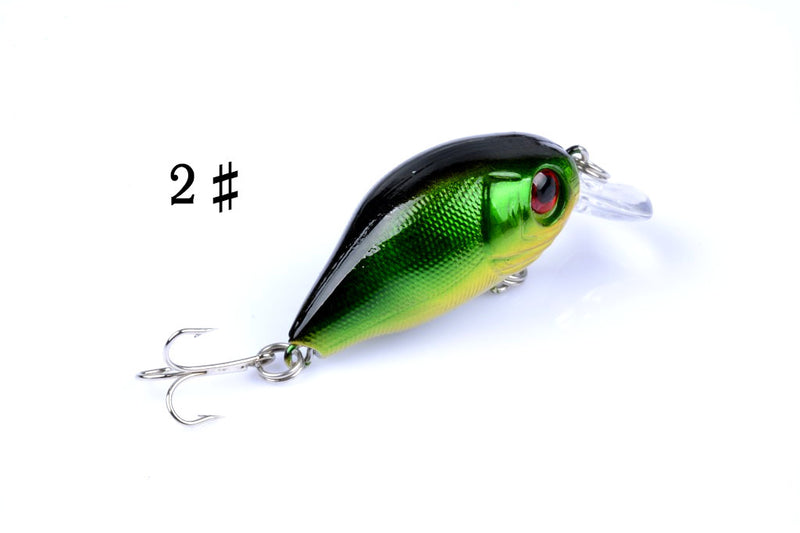 5x 5.5cm Popper Crank Bait Fishing Lure Lures Surface Tackle Saltwater