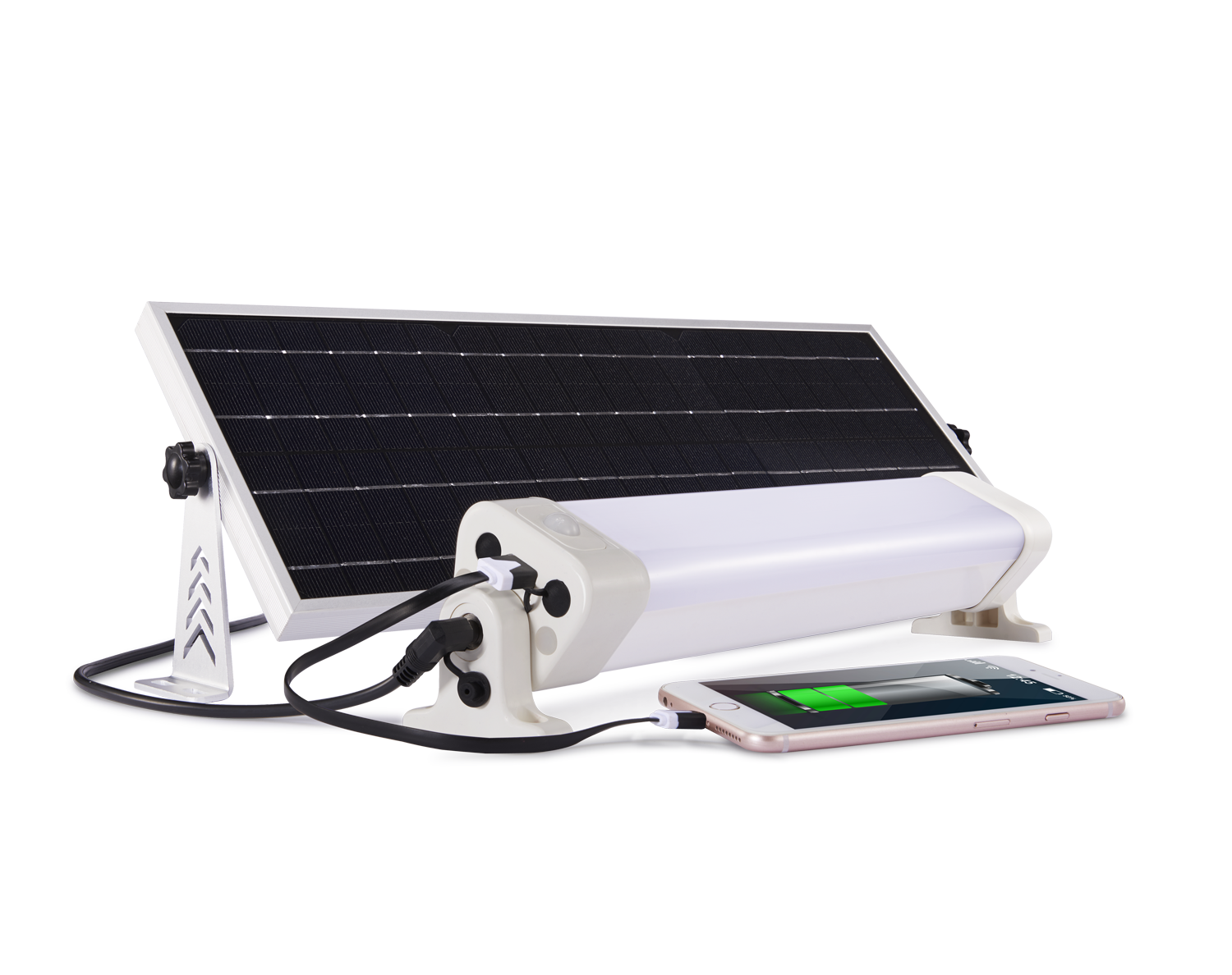 Solar LED Batten Light- 24W 2400Lumens