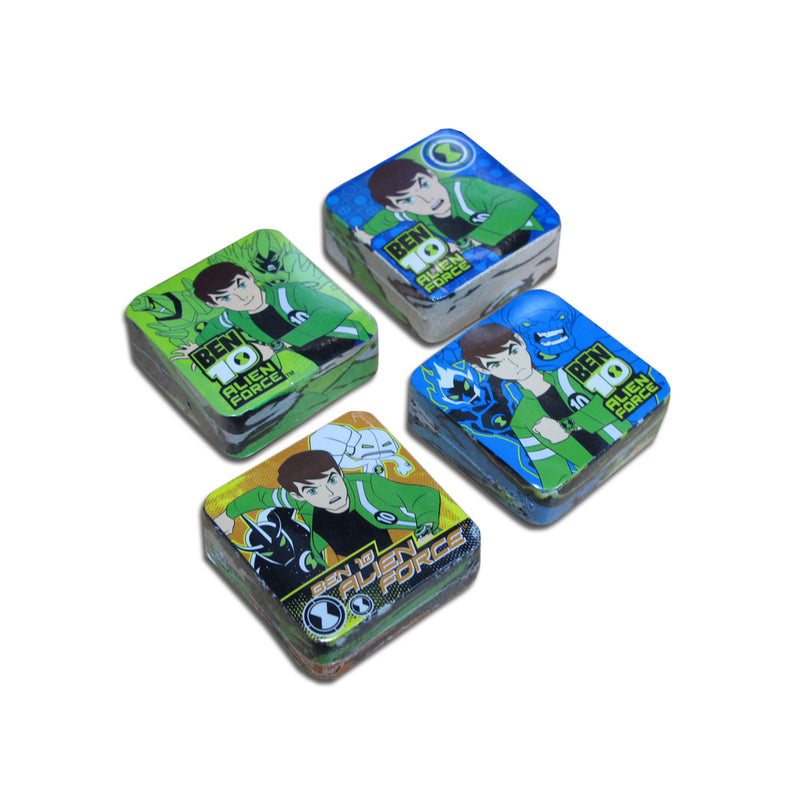 Set of 4 Ben 10 Alien Magic 100% Cotton Face Washers