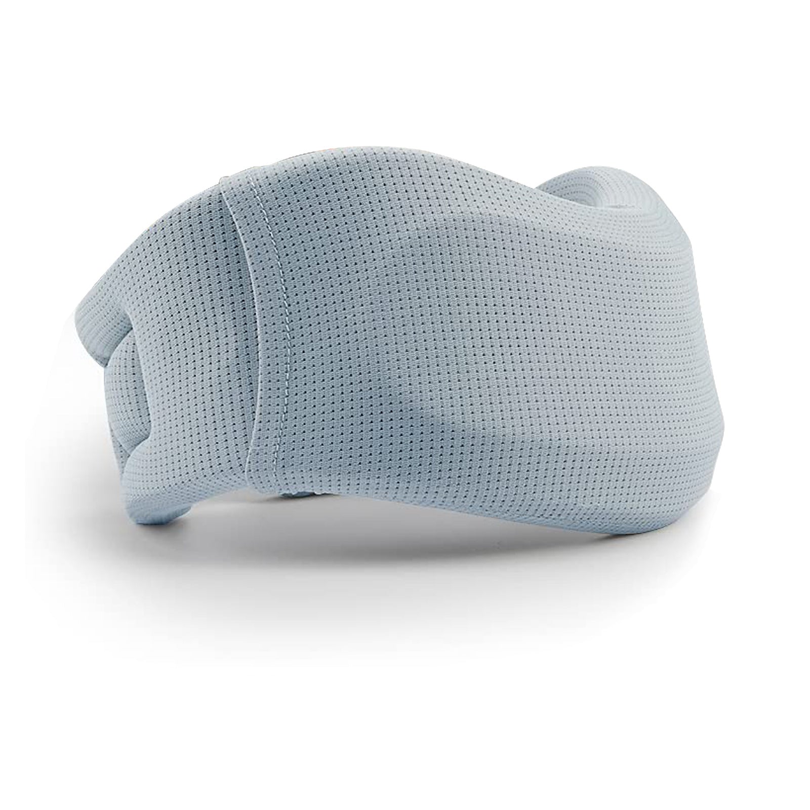 Size L Light Blue Ergonomic Neck Support Brace - Soft Cervical Collar for Posture Correction and Pain Relief