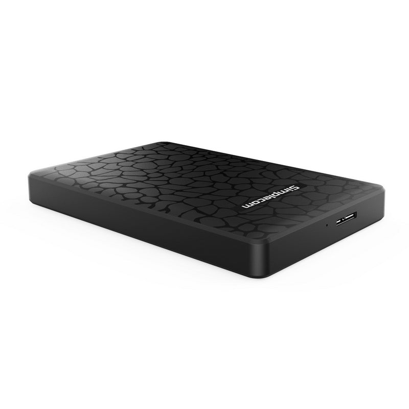 Simplecom SE101 Compact Tool-Free 2.5'' SATA to USB 3.0 HDD/SSD Enclosure Black