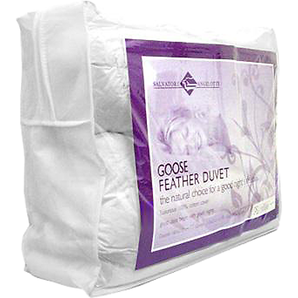 100% White Goose Feather Duvet / Doona /Quilt-DOUBLE