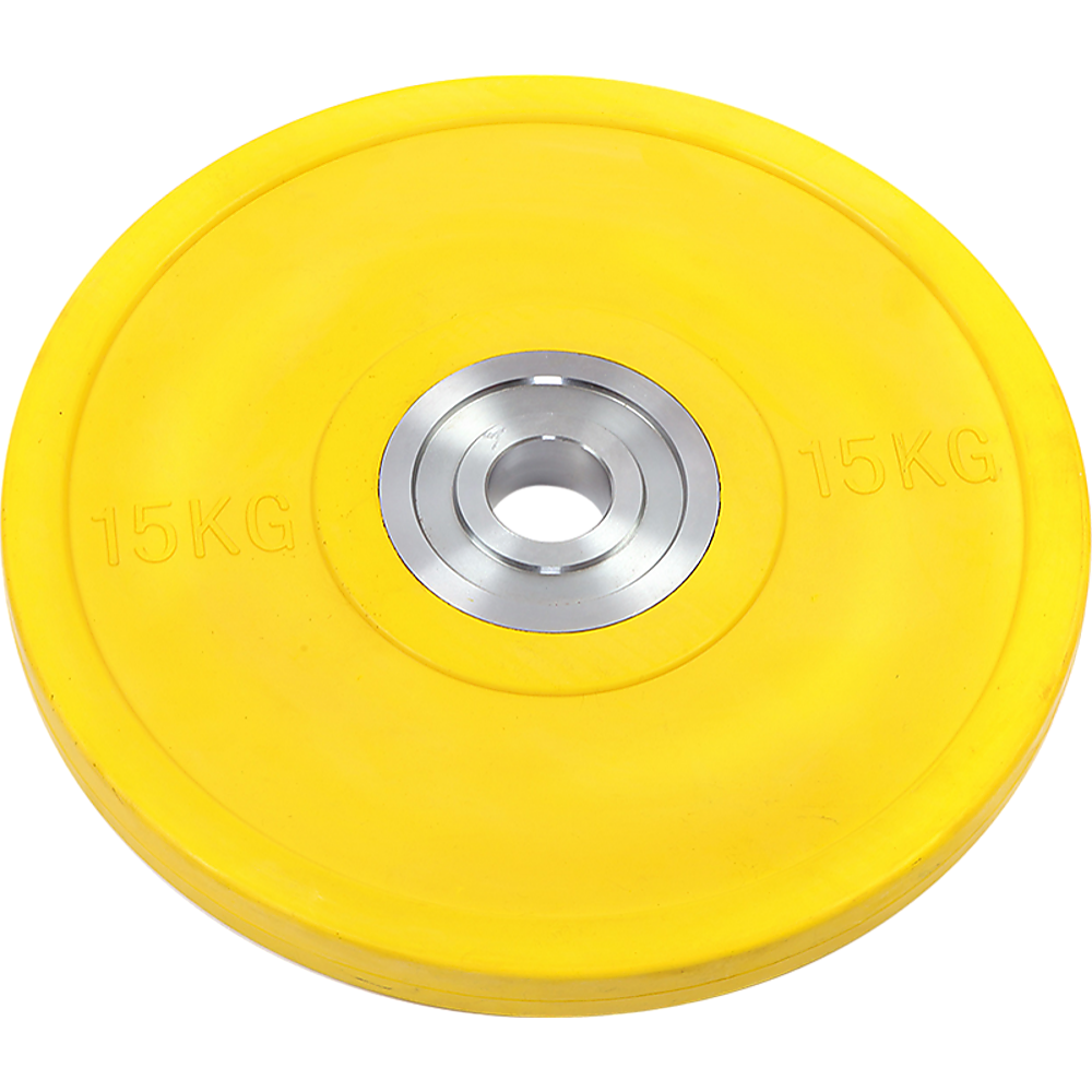 15KG PRO Olympic Rubber Bumper Weight Plate