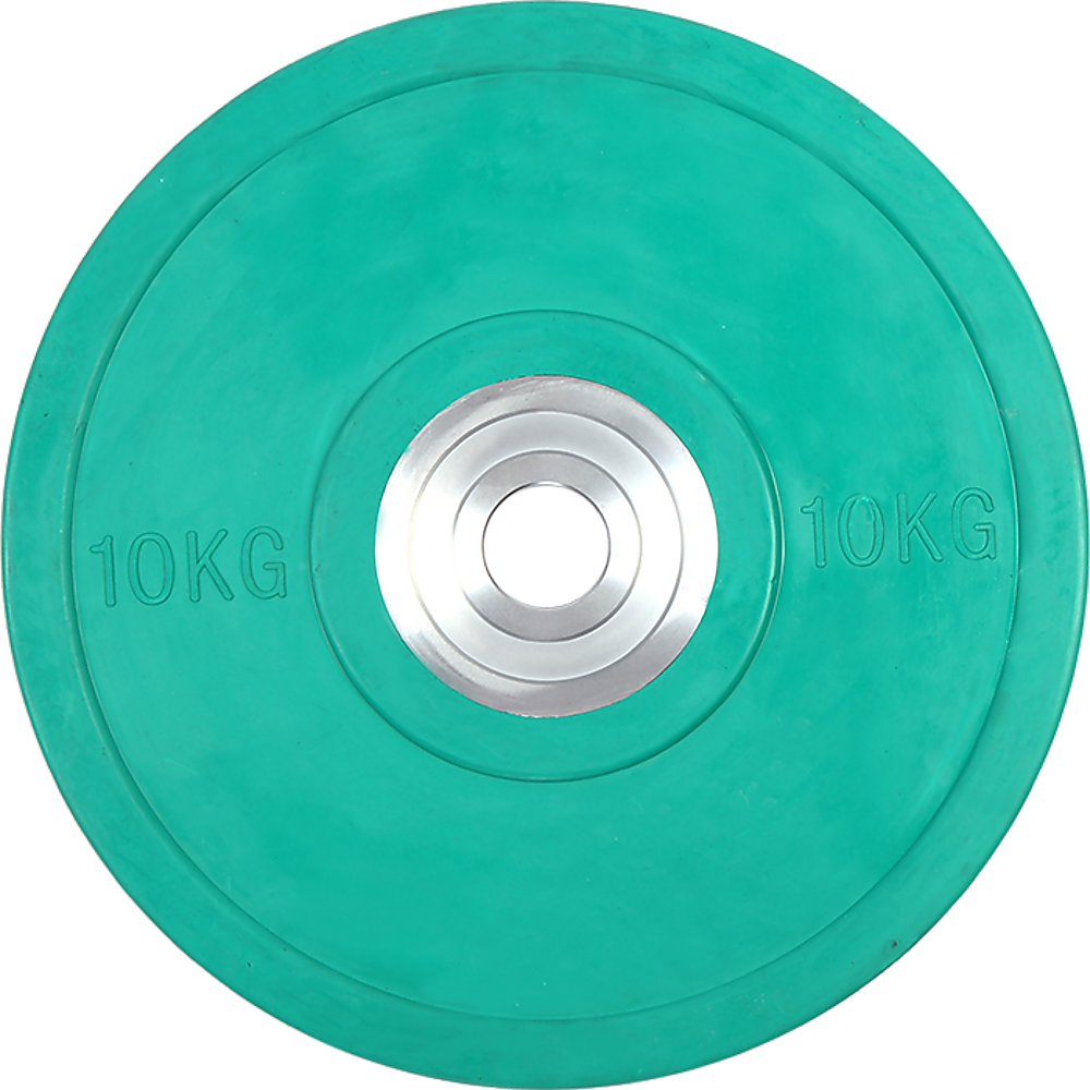 10KG PRO Olympic Rubber Bumper Weight Plate