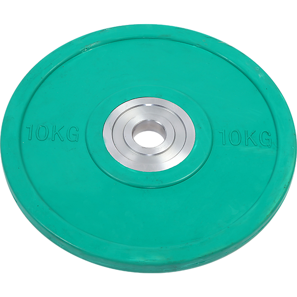 10KG PRO Olympic Rubber Bumper Weight Plate