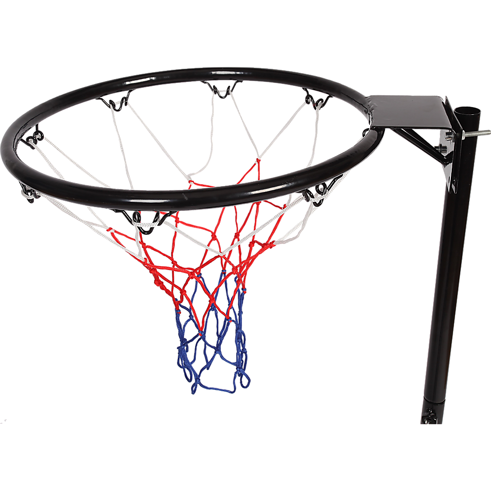 Netball Ring with Stand Portable Pole Height Adjustable