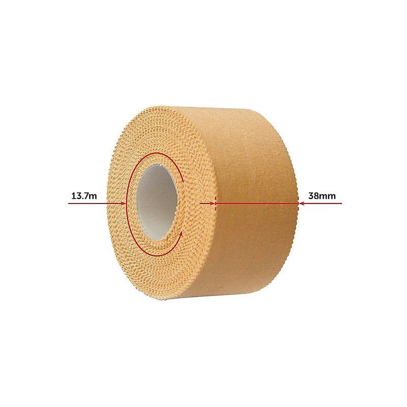 Premium Rigid Sports Strapping Tape - 3 Rolls of 38mm X 13.7M