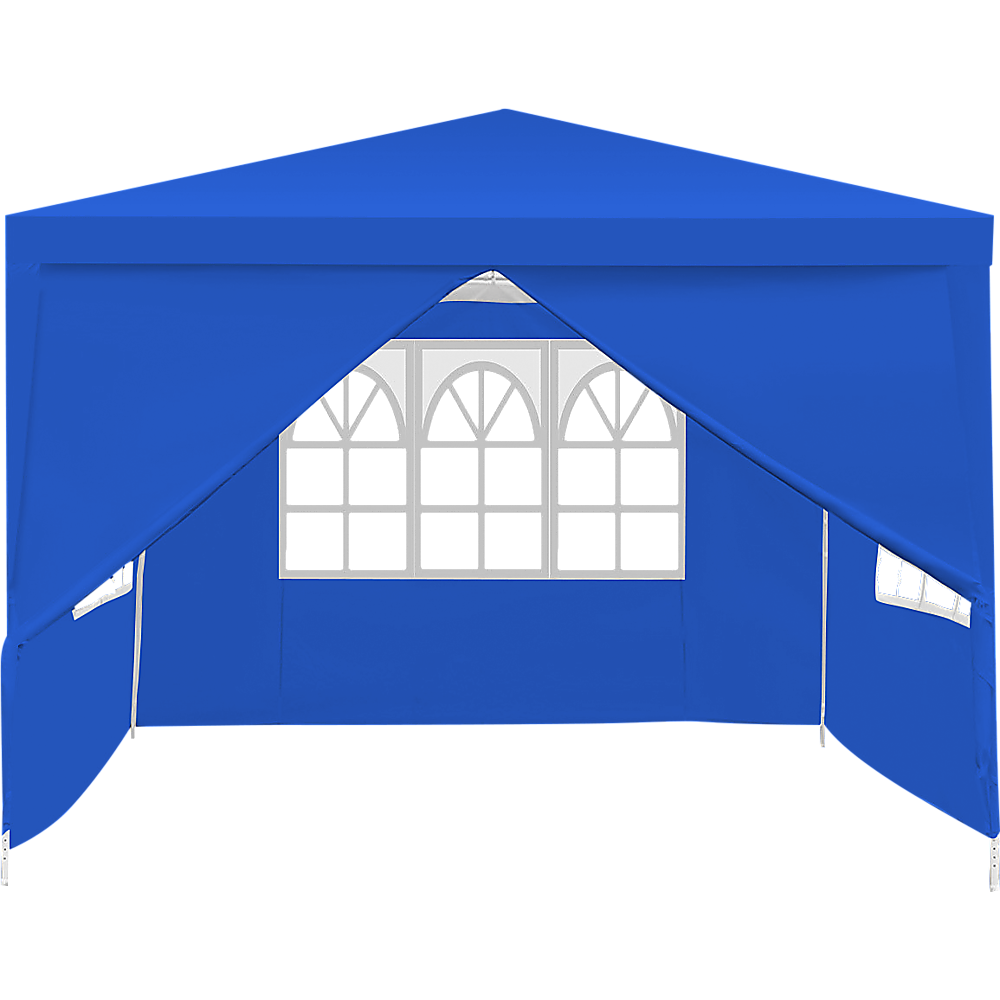 3x3m Gazebo Outdoor Marquee Tent Canopy Blue