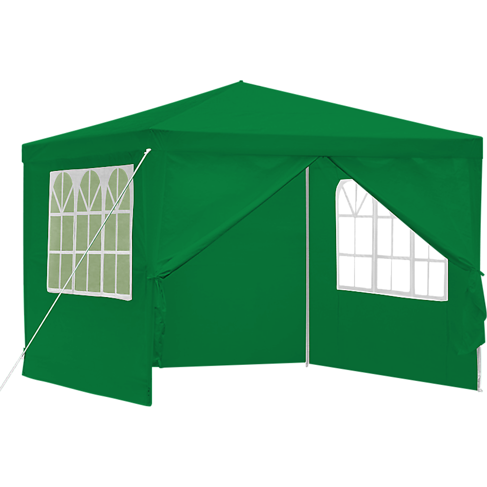 3x3m Gazebo Outdoor Marquee Tent Canopy Green