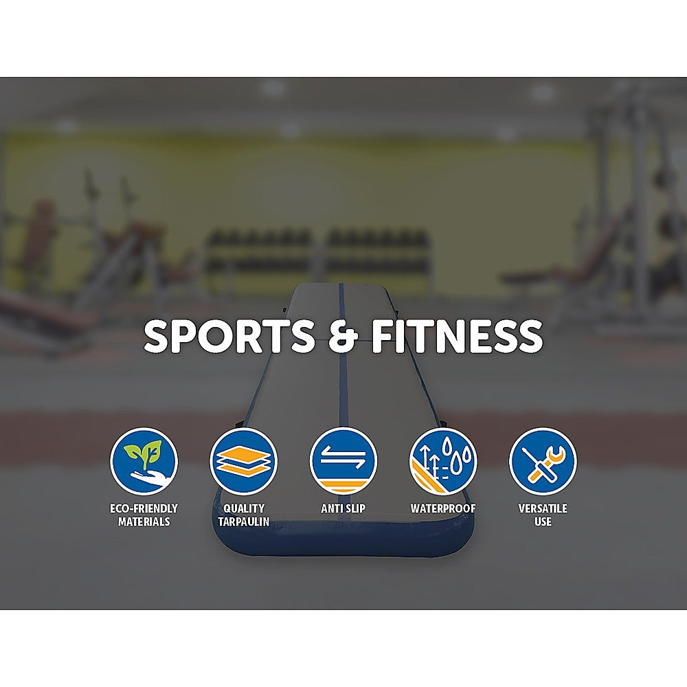 6m Inflatable Air Track Gym Mat Airtrack Tumbling Gymnastics Tumbling with Pump