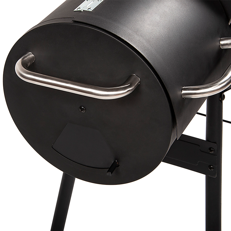 BBQ Smoker Charcoal Grill Roaster Portable Outdoor Camping Barbecue 2in1