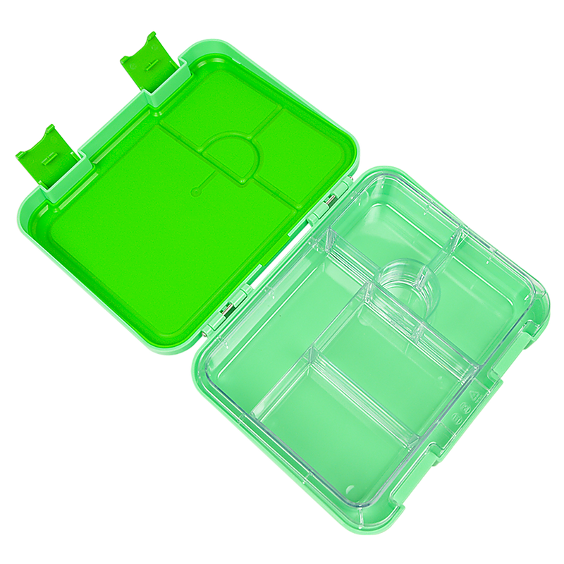 Bento Lunch Box Kids Leakproof Food Container School Picnic - Green